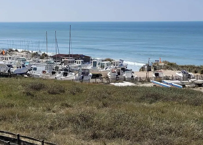 En Bord De Avec Balcon, 2 Chambres, Parking Et Wi-fi, Pour 6 Personnes A - Fr-1-672-6