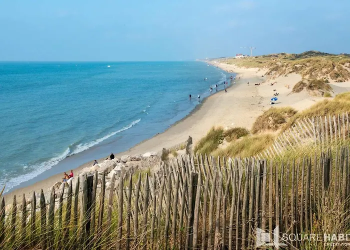 En Bord De Avec Balcon, 2 Chambres, Parking Et Wi-fi, Pour 6 Personnes A - Fr-1-672-6 * Merlimont