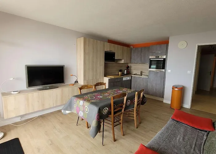 En Bord De Avec Balcon, 2 Chambres, Parking Et Wi-fi, Pour 6 Personnes A - Fr-1-672-6 Appartement Merlimont